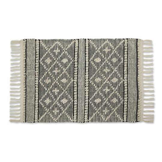 DII® Diamond Textured Hand-Loomed Rug